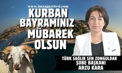 Arzu Kara Kurban Bayramı mesajı...