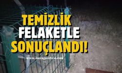 Temizlik Çalışması Felakete Döndü!