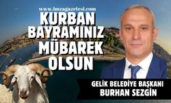 Gelik Belediye Başkanı Burhan Sezgin Kurban Bayramı mesajı...