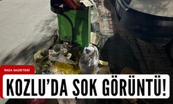 Kozlu’da tepki çeken görüntü!