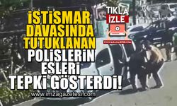 Çocuk istismarcısı sevk esnasında hayatını kaybetmişti! Tutuklanan polislerin eşleri tepki gösterdi...