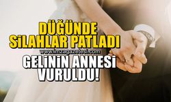 Düğünde silahlar patladı! Gelinin annesi vuruldu...