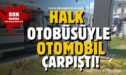 Korkunç Kaza: Özel Halk Otobüsü ile Otomobil Çarpıştı, 5 Yaralı!