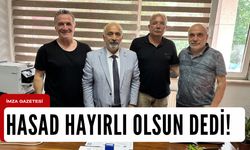 Hasad’dan Coşgun’a hayırlı olsun ziyareti