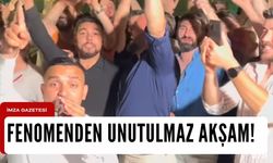 Zonguldaklı fenomen geceye damgasını vurdu!