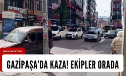 Gazipaşa’da kaza!