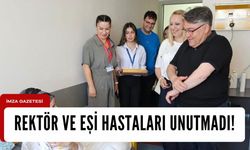 Hastaları unutmadılar!