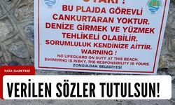 Vatandaştan Kızlar plajı tepkisi!