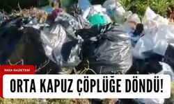 Orta Kapuz’da çöp rezaleti!