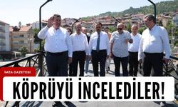 Köprüyü incelediler!