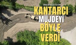 Çaycuma Belediye Başkanı Bülent Kantarcı müjdeyi verdi...