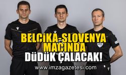 Halil Umut Meler, Mustafa Emre Eyisoy ve Kerem Ersoy üçlüsü, Belçika-Slovenya maçında görev yapacak!