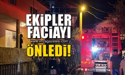 İtfaiye ekipleri olası faciayı önledi!