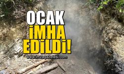 Kaçak maden ocakları imha edildi!