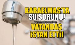 Karaelmas’ta su sorunu! “Yıkanamıyoruz”