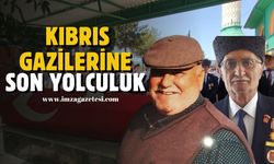 Kıbrıs Gazileri Hasan Çetin ve Cihan Akcabelen son yolculuklarına uğurlandı...