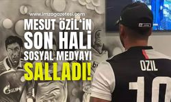 MESUT ÖZİL'İN SPOR YAPARKENKİ GÖRÜNTÜLERİ SOSYAL MEDYAYI SALLADI