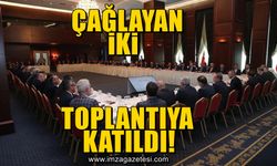 Mustafa Çağlayan iki toplantıya katıldı