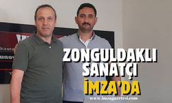 Zonguldaklı sanatçı İMZA'da...
