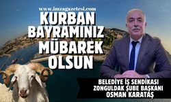 Osman Karataş Kurban Bayramı mesajı...