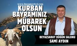 Sami Aydın Kurban Bayramı mesajı...