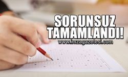 Sorunsuz tamamlandı!