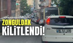 Trafik Kaosu Zonguldak'ı Sarıyor: Soğuksu Kitlendi