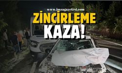 Bartın'da zincirleme kaza!