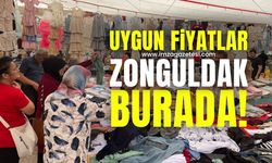 Zonguldak'ta Giysi Pazarı: Vatandaşların İlgi Odağı