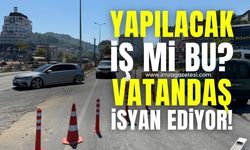 Zonguldak'ta Yol Çalışması Nedeniyle Trafik Sıkışıklığı: Vatandaşlar İsyan Etti