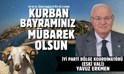 Yavuz Erkmen Kurban Bayramı mesajı...