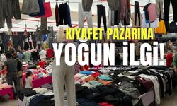 Zonguldak Giysi Pazarında Bayram Heyecanı