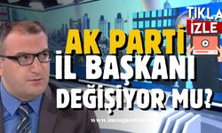 Ak Parti Zonguldak İl Başkanı değişiyor mu? Cem Küçük, canlı yayında açıkladı...