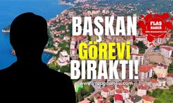 Başkan görevi bıraktı!