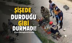 Şişede durduğu gibi durmadı!