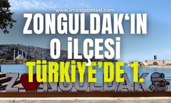 Zonguldak'ın o ilçesi Türkiye'de birinci sırada...