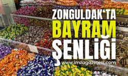 Zonguldak’ta Bayram Heyecanı Tezgahlara Yansıdı