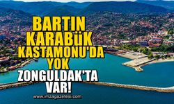 Zonguldak'ta var Bartın, Karabük ve Kastamonu'da yok!