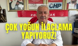 Çok yoğun bir ilaçlama var!