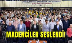 Madenciler hayır dedi!