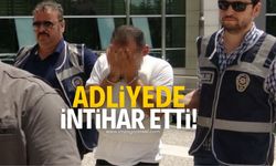 Adliyede intihar etti!