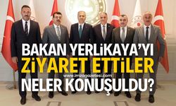 Ak Parti Zonguldak Heyeti İçişleri Bakanı Ali Yerlikaya’ya Ziyaret Etti!