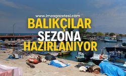 Balıkçılar Sezonun Başlamasını Bekliyor...