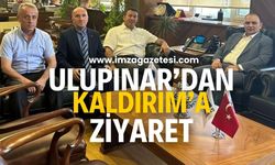 Başkan Ulupınar’dan TEİAŞ Genel Müdürü Kaldırım’a Ziyaret...