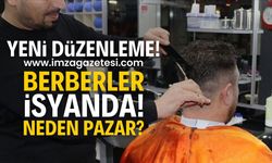 Berber ve Kuaförlerin Pazar Günleri Kapalı Olmasına Esnaf Tepkili