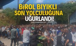 Birol Bıyıklı son yolculuğuna uğurlandı!