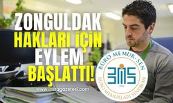 Büro Memur-Sen Zonguldak Şubesi, Kamu Çalışanları Hakları İçin Eylem Başlattı!