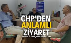 CHP İlçe Teşkilatından HÜR Gazeteciler Cemiyeti'ne Anlamlı Ziyaret...