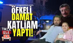 Damadının bıçak darbelerinden korumak için kızına siper oldu!