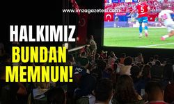 Halkımız bundan memnun!